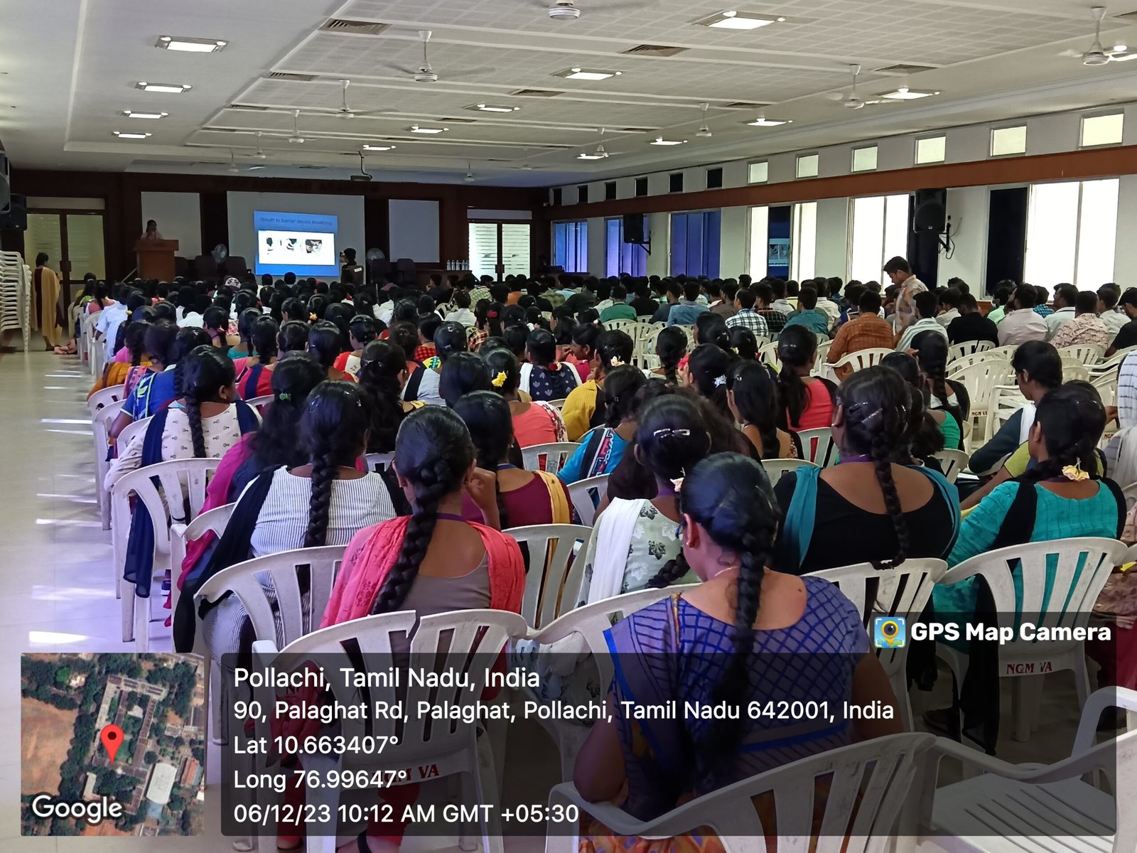 Department of  Social Work in collaboration with Pollachi Government Hospital- Awareness Programme on  “NBEMS CPR awareness Programme”