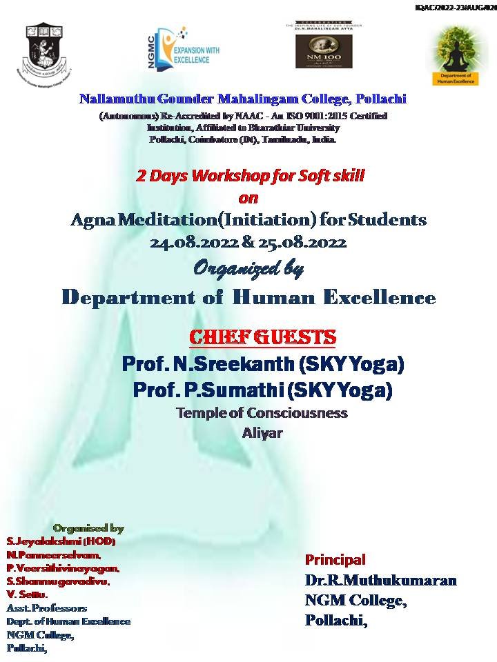 Two Days Workshop for Agna Initiation