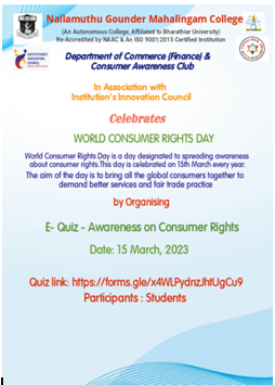 World Consumer Rights Day