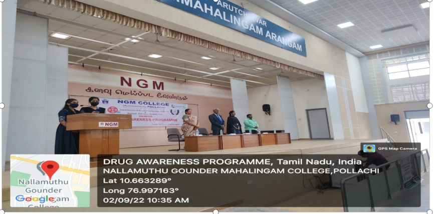 ENGLISH LANGUAGE DEPARTMENT – DRUG AWARENESS PROGRAMME