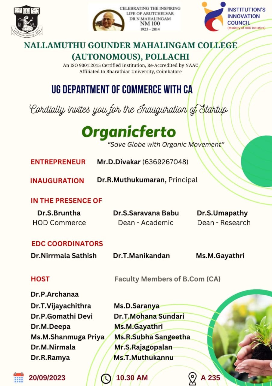 Organicferto start Up