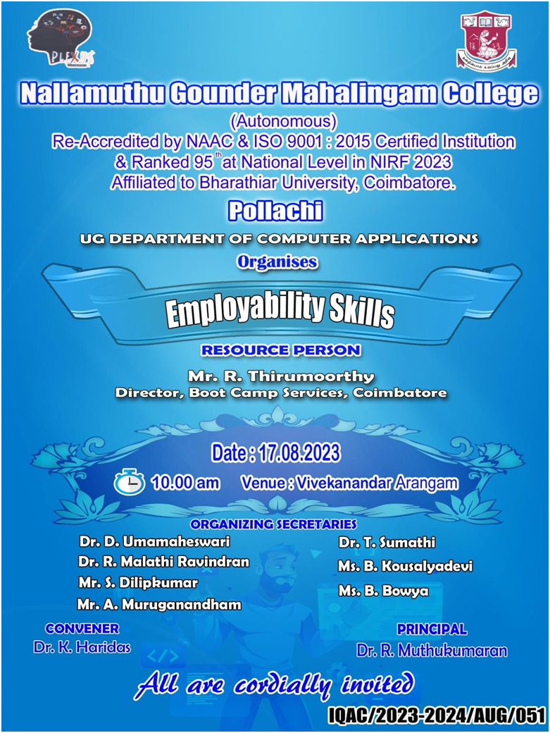 SEMINAR ON EMPLOYABILITY SKILLS