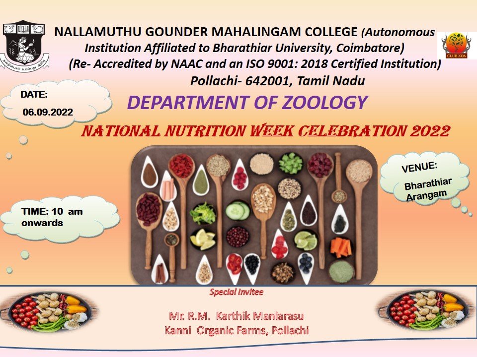 NATIONAL NUTRITION WEEK CELEBRATION -2022