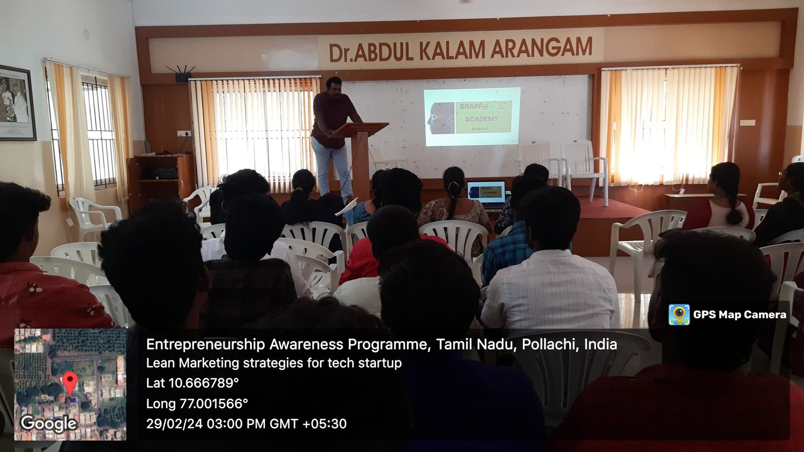 Entrepreneurship Awareness Programme  Seminar  On  Lean Marketing Strategies for Tech Startup