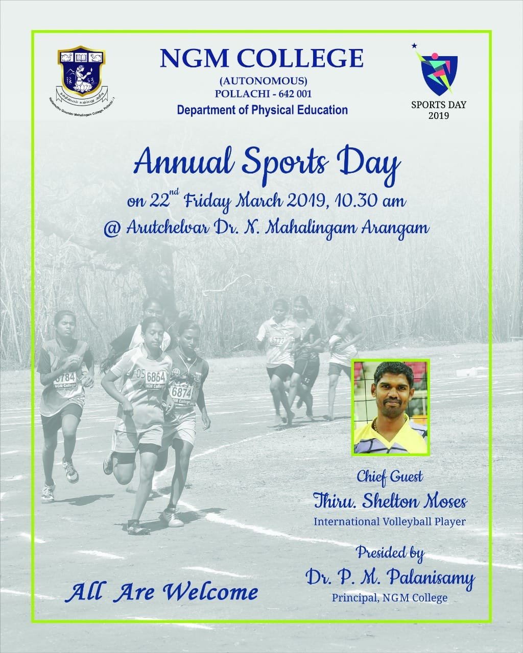 Department of Physical Education-NGM Sports Academy-Annual Sports Day