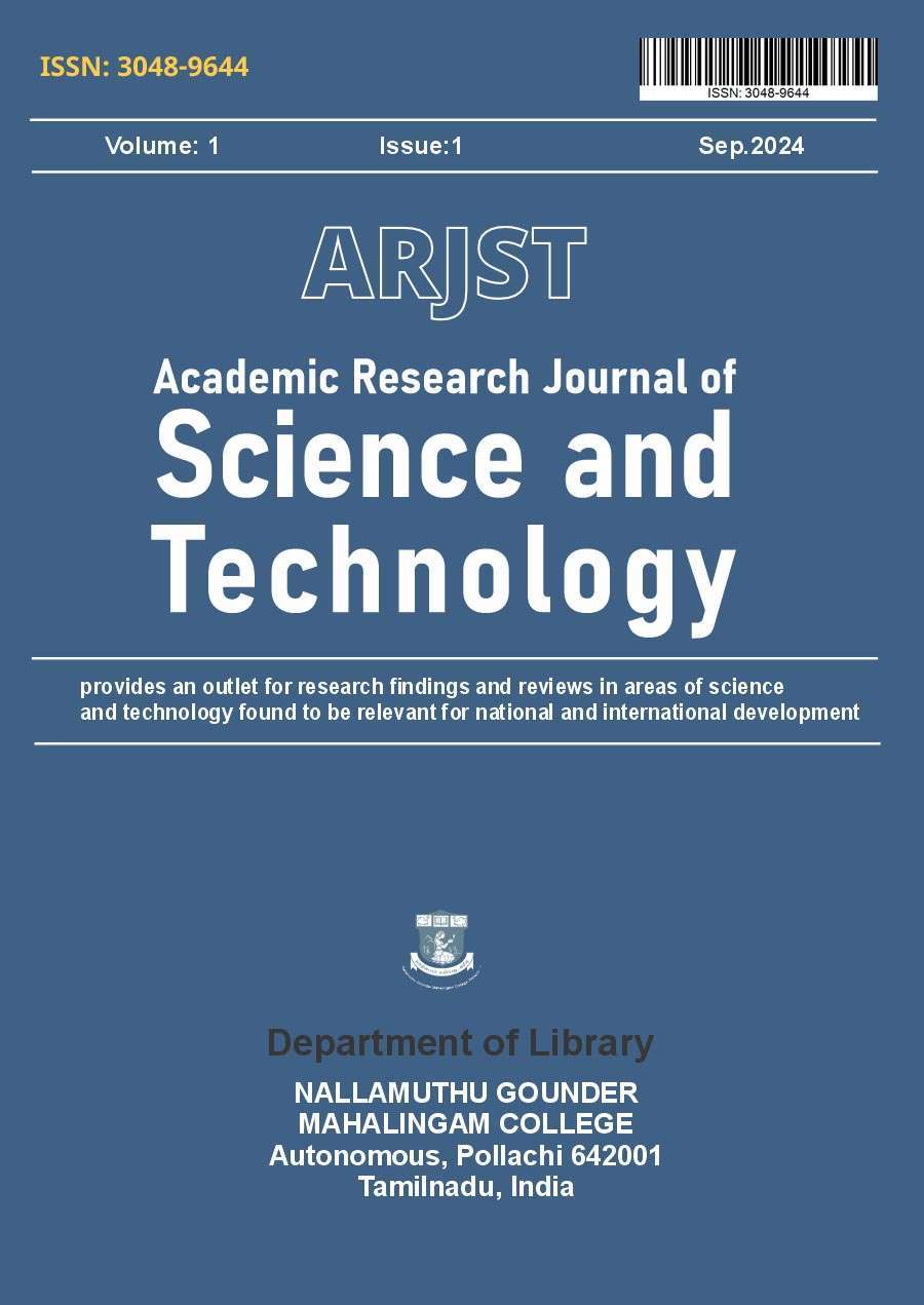 Academic Research Journal of Science and Technology (ARJST), (ISSN: 3048-9644)